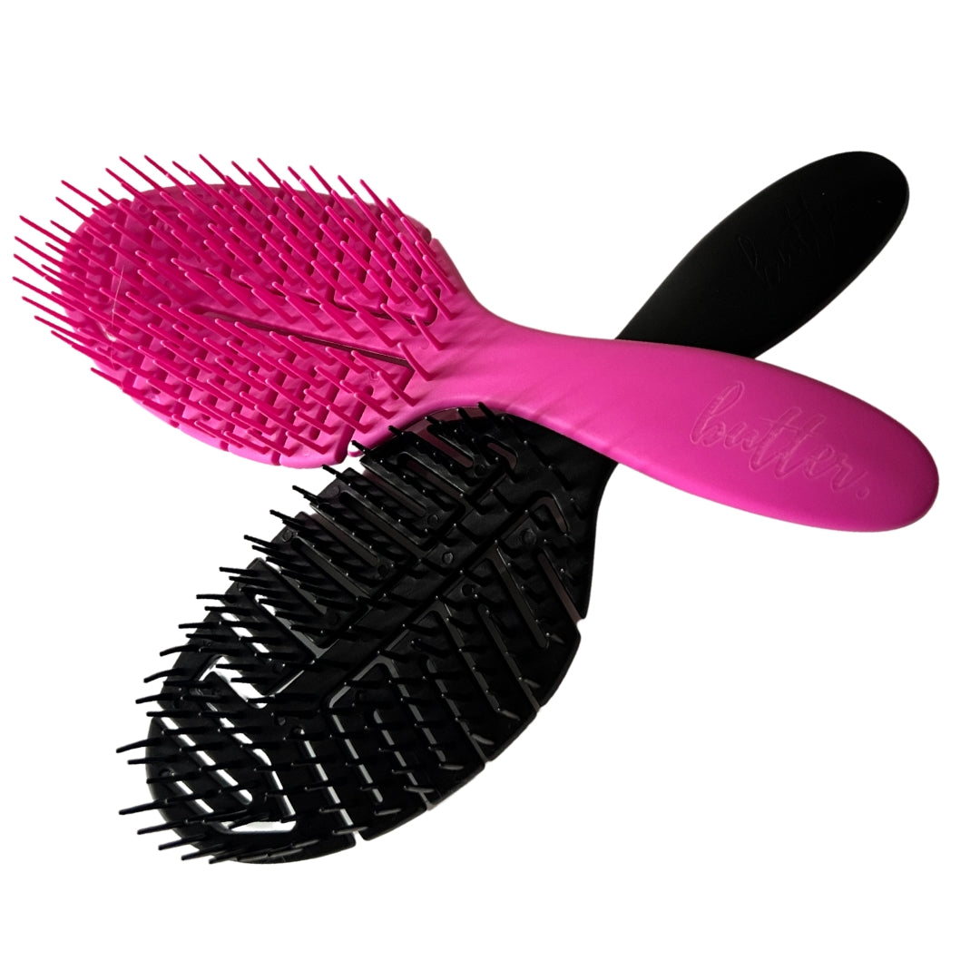 The Wet Hair Brush Pink
